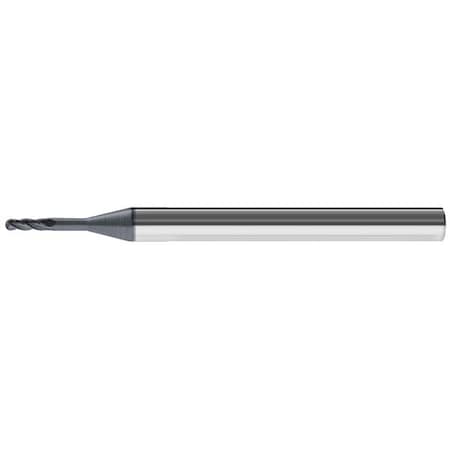 Mastercut Tool Corp. .115x.345x1/8x1-1/2 4FL Ball Mini-Mill, PowerA 207-446-1